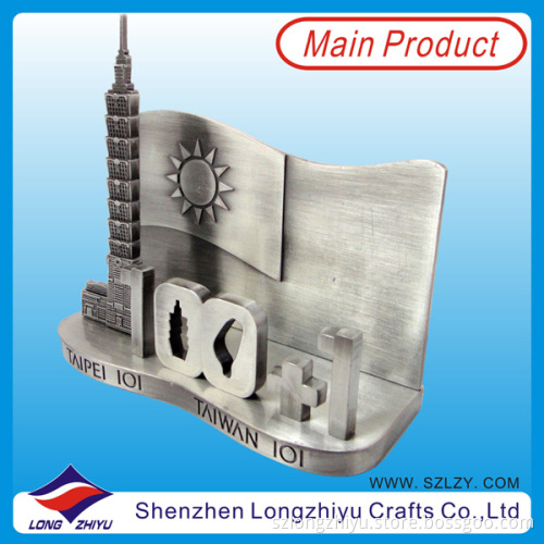 Taiwan 3D Bulk Metal Business Card Holders Decor Name Card Holder (LZY00175)